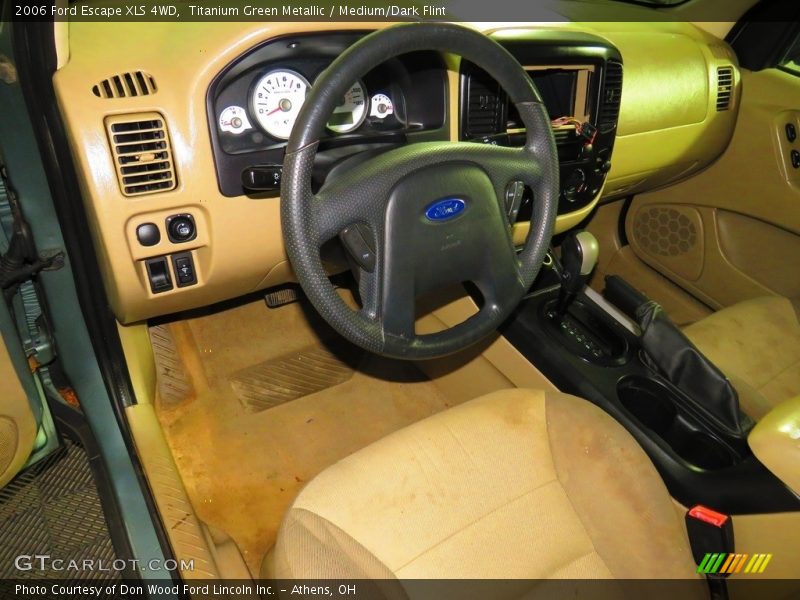 Titanium Green Metallic / Medium/Dark Flint 2006 Ford Escape XLS 4WD