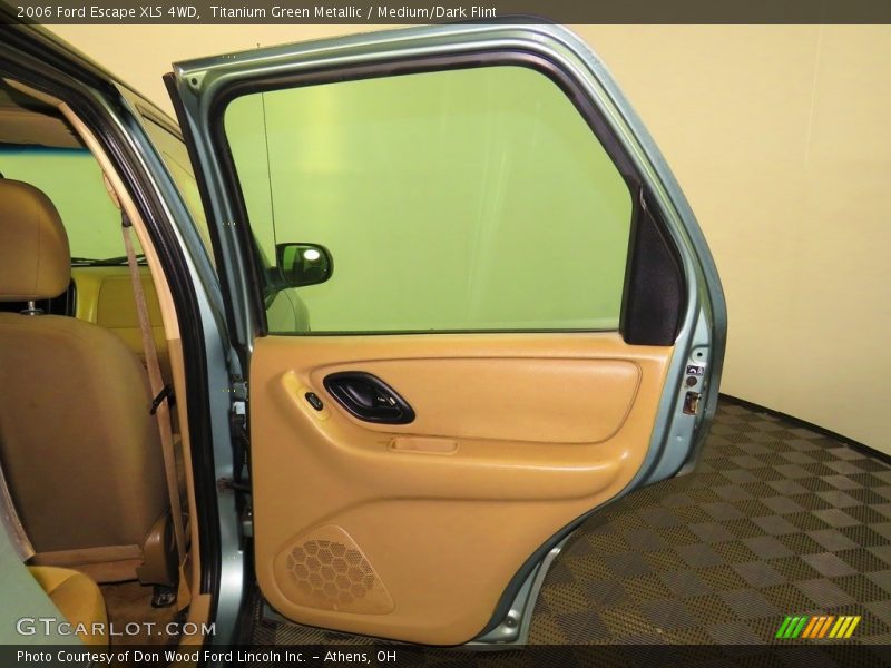Titanium Green Metallic / Medium/Dark Flint 2006 Ford Escape XLS 4WD