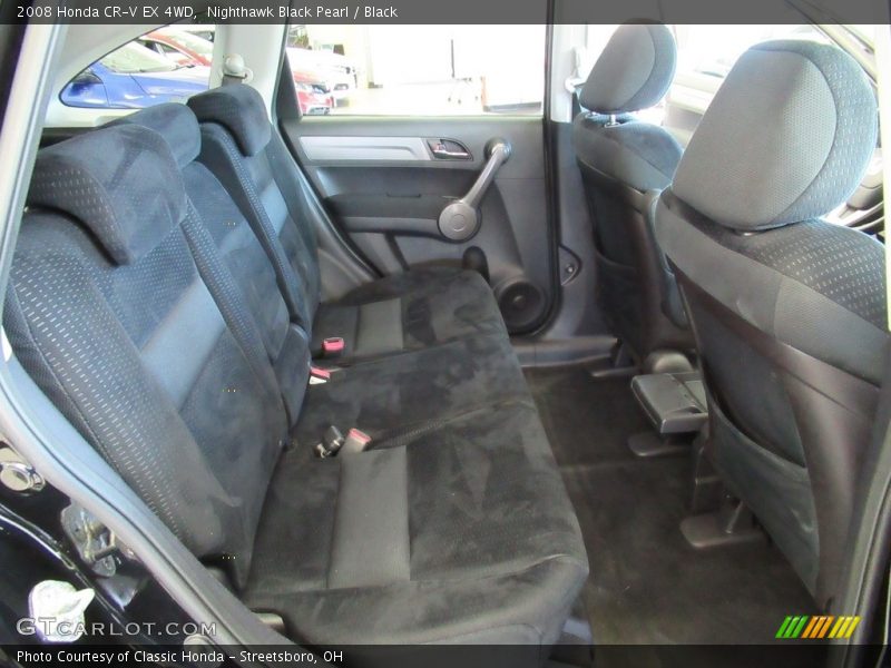 Nighthawk Black Pearl / Black 2008 Honda CR-V EX 4WD