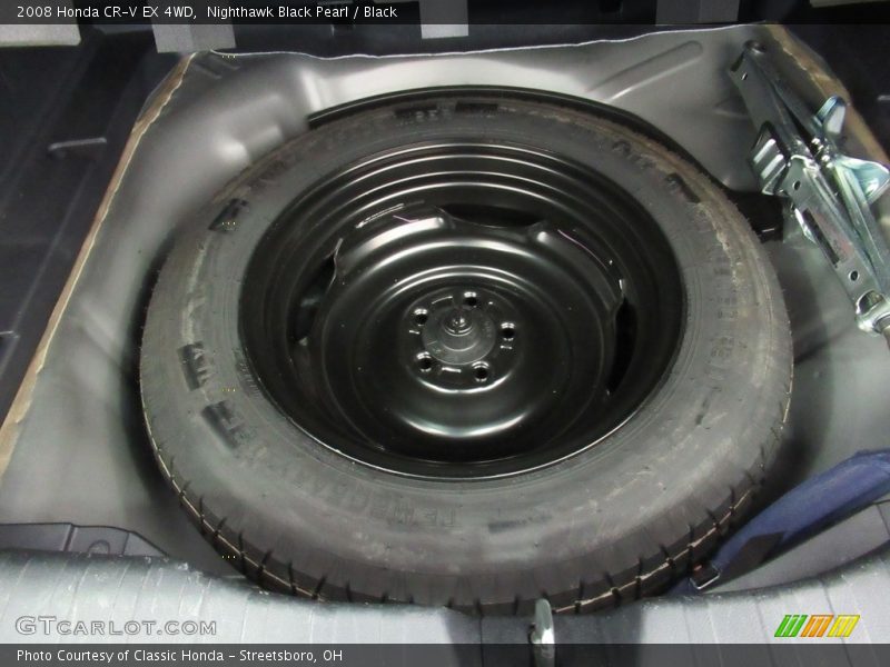 Nighthawk Black Pearl / Black 2008 Honda CR-V EX 4WD