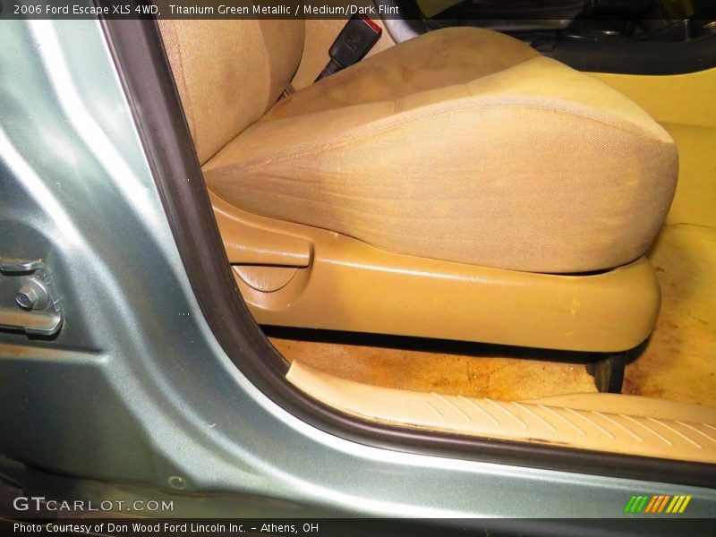 Titanium Green Metallic / Medium/Dark Flint 2006 Ford Escape XLS 4WD