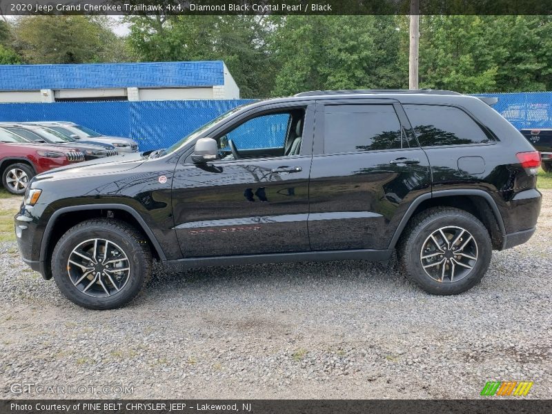  2020 Grand Cherokee Trailhawk 4x4 Diamond Black Crystal Pearl