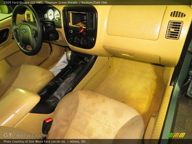 Titanium Green Metallic / Medium/Dark Flint 2006 Ford Escape XLS 4WD