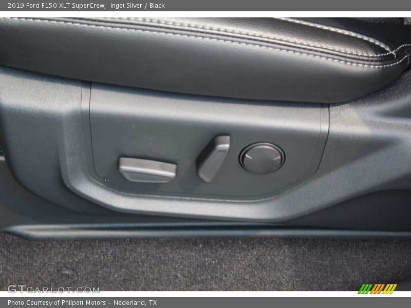 Ingot Silver / Black 2019 Ford F150 XLT SuperCrew