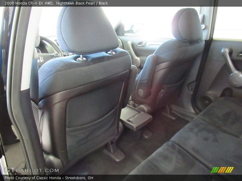 Nighthawk Black Pearl / Black 2008 Honda CR-V EX 4WD