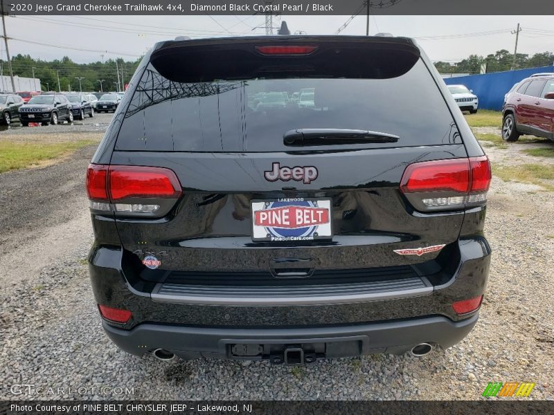 Diamond Black Crystal Pearl / Black 2020 Jeep Grand Cherokee Trailhawk 4x4