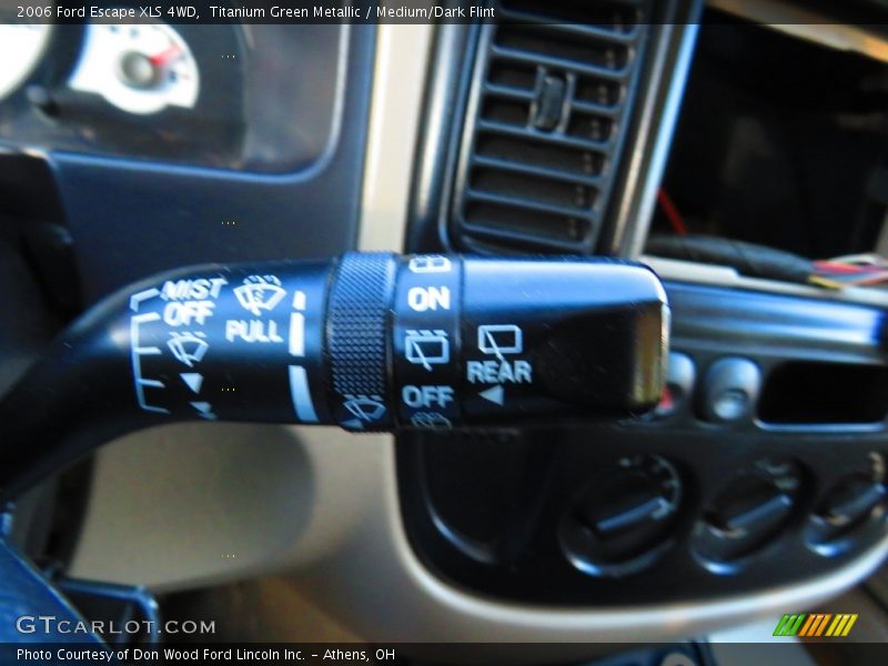 Titanium Green Metallic / Medium/Dark Flint 2006 Ford Escape XLS 4WD