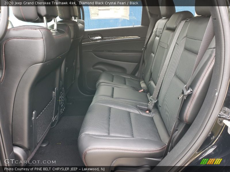 Rear Seat of 2020 Grand Cherokee Trailhawk 4x4