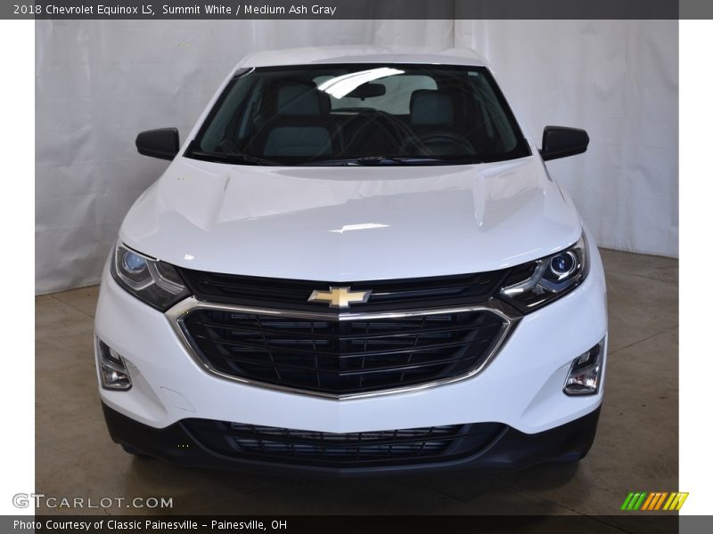 Summit White / Medium Ash Gray 2018 Chevrolet Equinox LS