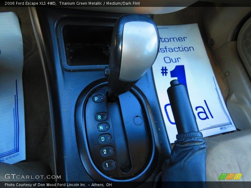 Titanium Green Metallic / Medium/Dark Flint 2006 Ford Escape XLS 4WD