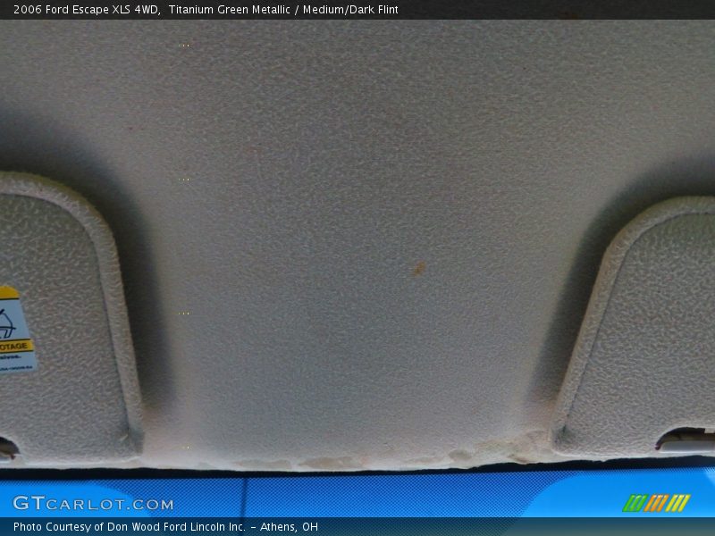 Titanium Green Metallic / Medium/Dark Flint 2006 Ford Escape XLS 4WD