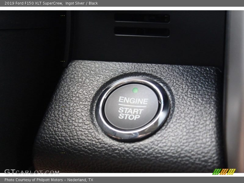 Ingot Silver / Black 2019 Ford F150 XLT SuperCrew
