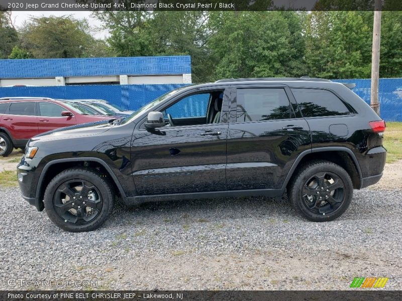 Diamond Black Crystal Pearl / Black 2020 Jeep Grand Cherokee Upland 4x4