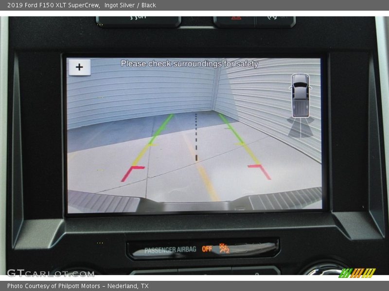 Ingot Silver / Black 2019 Ford F150 XLT SuperCrew