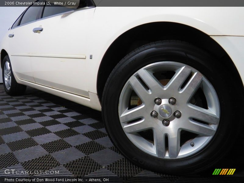 White / Gray 2006 Chevrolet Impala LS