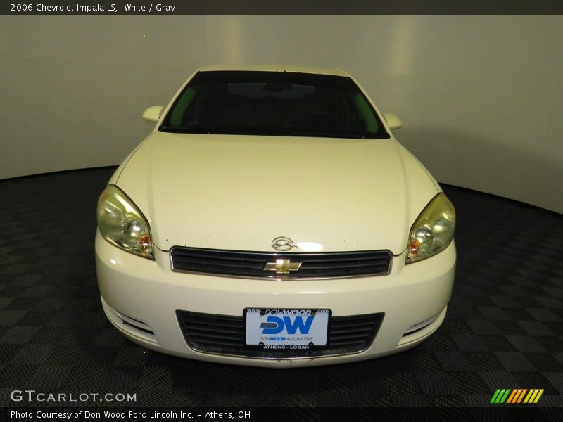White / Gray 2006 Chevrolet Impala LS