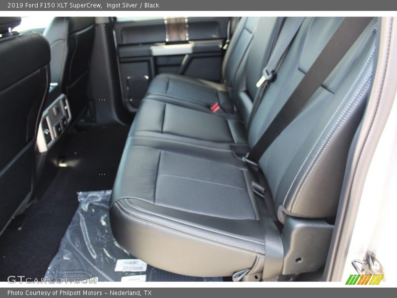 Ingot Silver / Black 2019 Ford F150 XLT SuperCrew