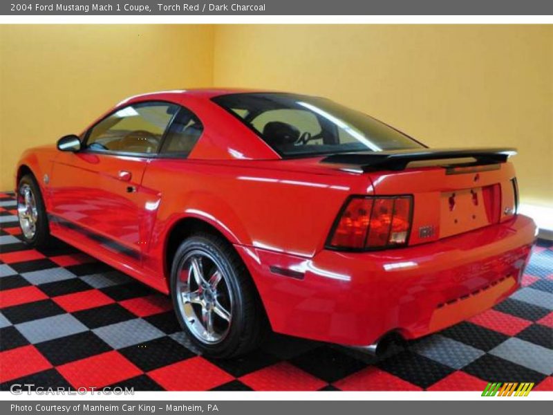 Torch Red / Dark Charcoal 2004 Ford Mustang Mach 1 Coupe