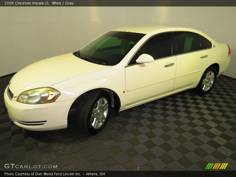 White / Gray 2006 Chevrolet Impala LS