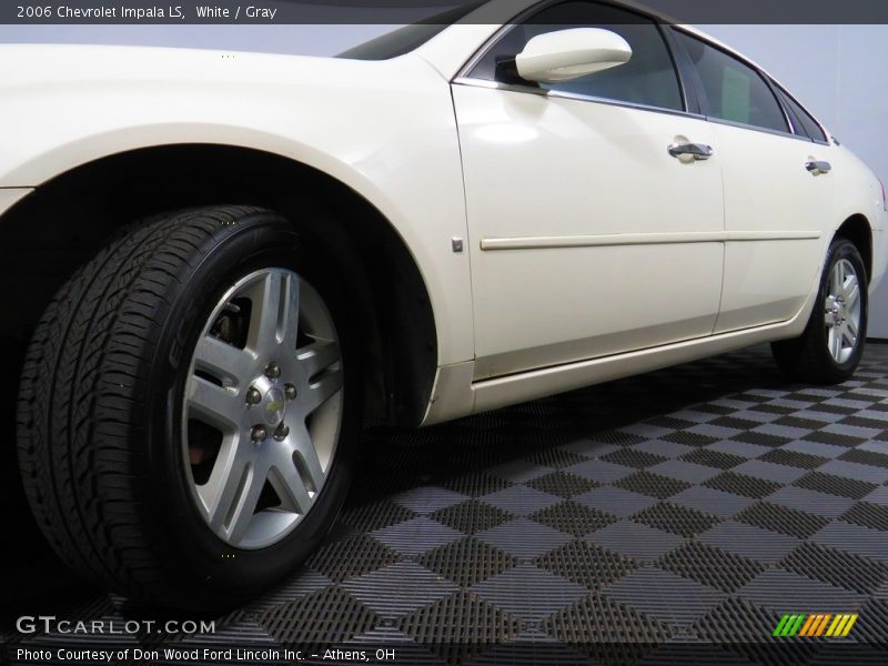 White / Gray 2006 Chevrolet Impala LS
