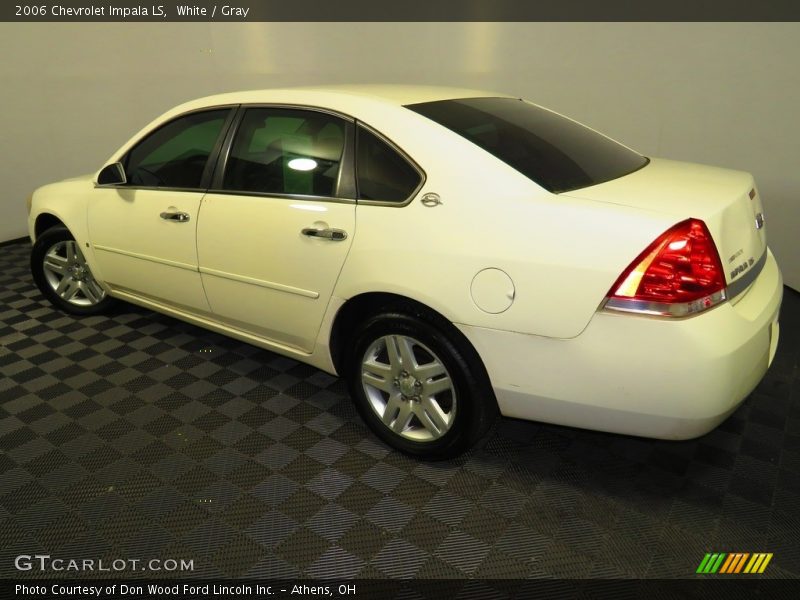 White / Gray 2006 Chevrolet Impala LS