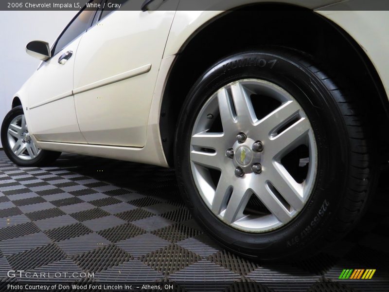 White / Gray 2006 Chevrolet Impala LS