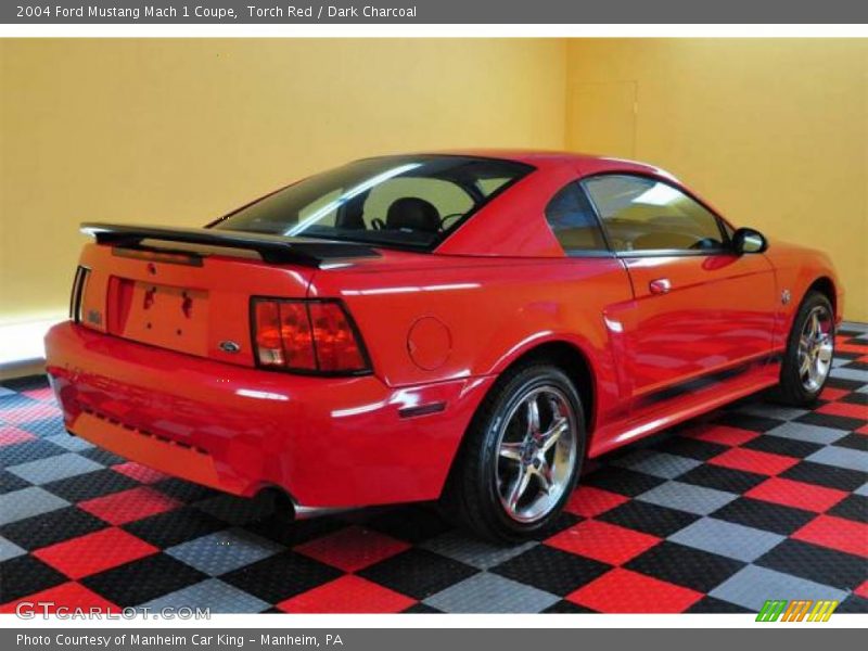 Torch Red / Dark Charcoal 2004 Ford Mustang Mach 1 Coupe
