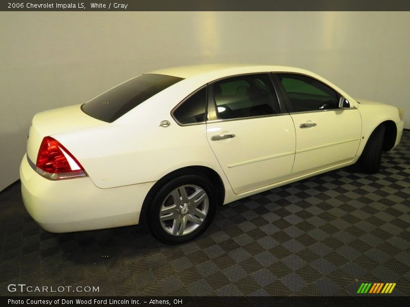 White / Gray 2006 Chevrolet Impala LS