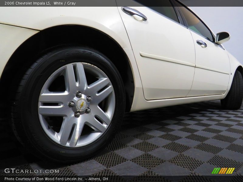 White / Gray 2006 Chevrolet Impala LS