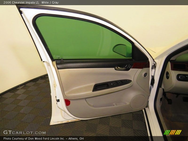 White / Gray 2006 Chevrolet Impala LS