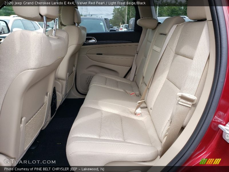 Velvet Red Pearl / Light Frost Beige/Black 2020 Jeep Grand Cherokee Laredo E 4x4