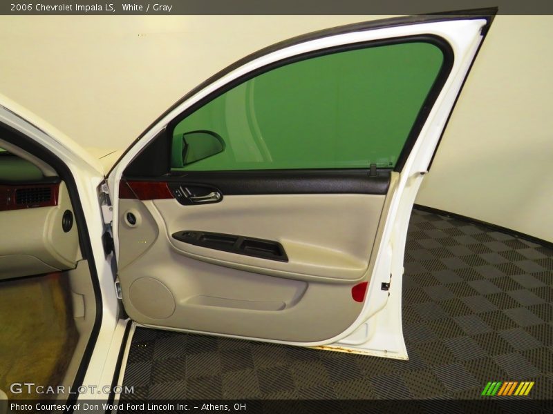 White / Gray 2006 Chevrolet Impala LS