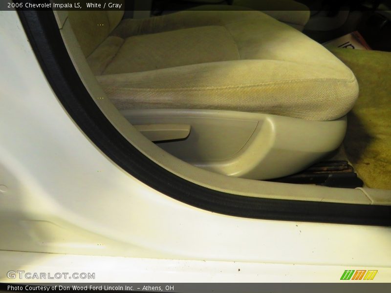 White / Gray 2006 Chevrolet Impala LS