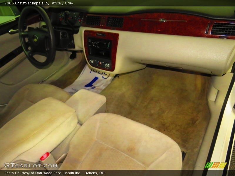 White / Gray 2006 Chevrolet Impala LS