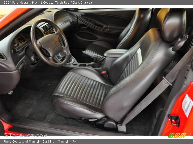 Torch Red / Dark Charcoal 2004 Ford Mustang Mach 1 Coupe