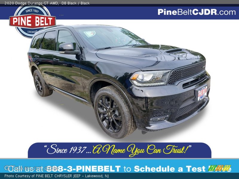 DB Black / Black 2020 Dodge Durango GT AWD
