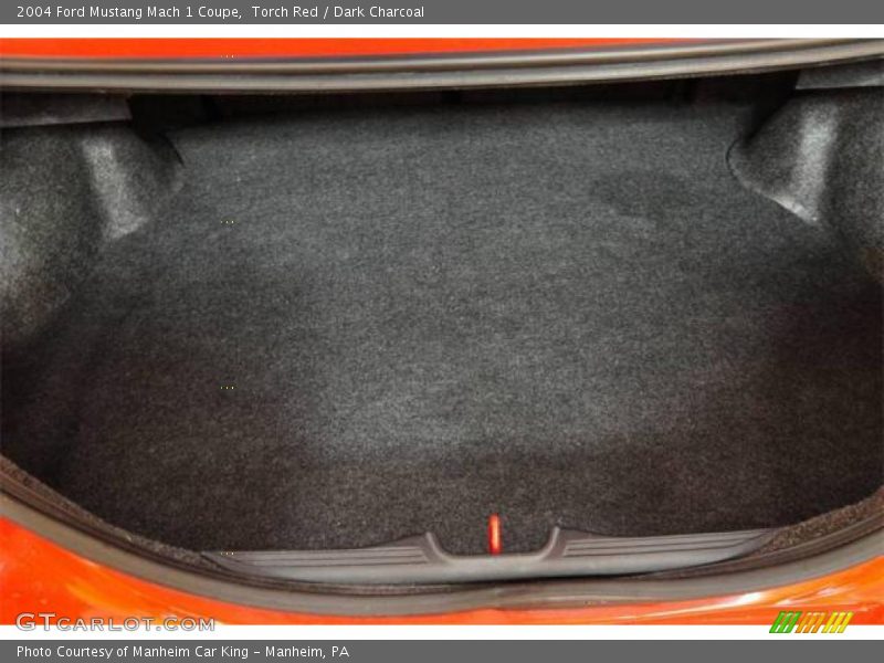 Torch Red / Dark Charcoal 2004 Ford Mustang Mach 1 Coupe