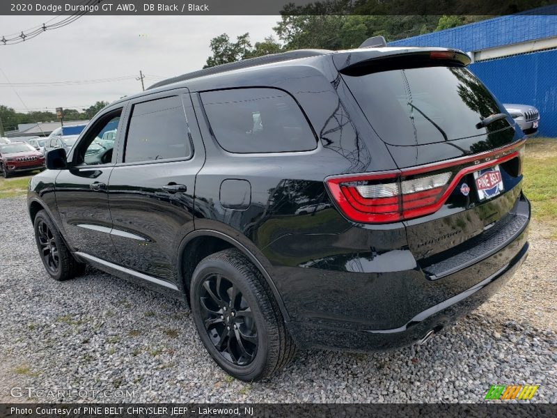 DB Black / Black 2020 Dodge Durango GT AWD