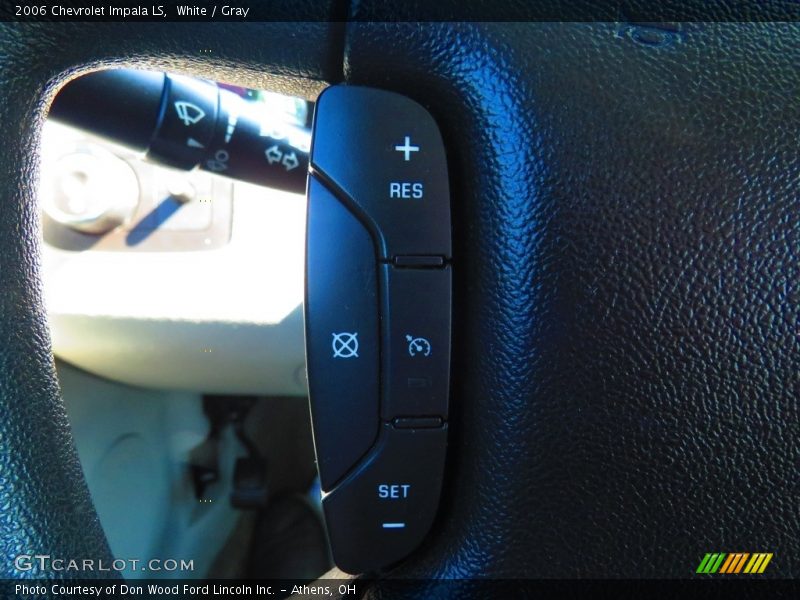 White / Gray 2006 Chevrolet Impala LS