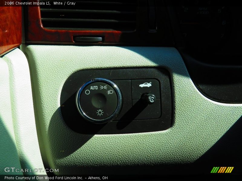 White / Gray 2006 Chevrolet Impala LS