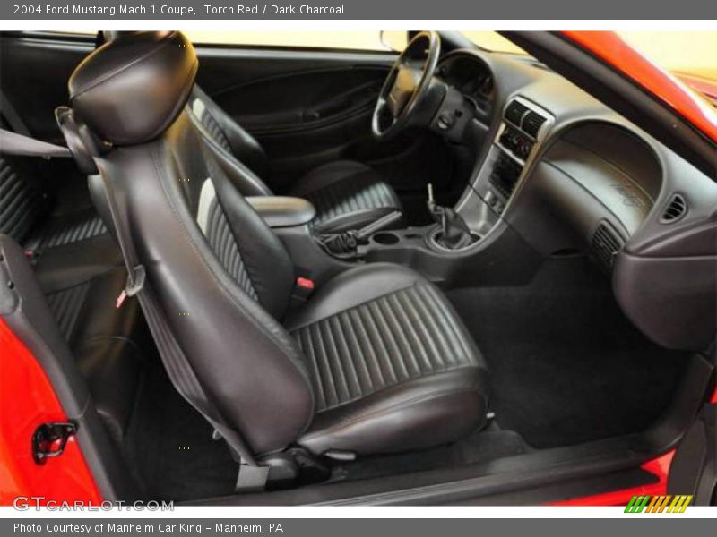 Torch Red / Dark Charcoal 2004 Ford Mustang Mach 1 Coupe