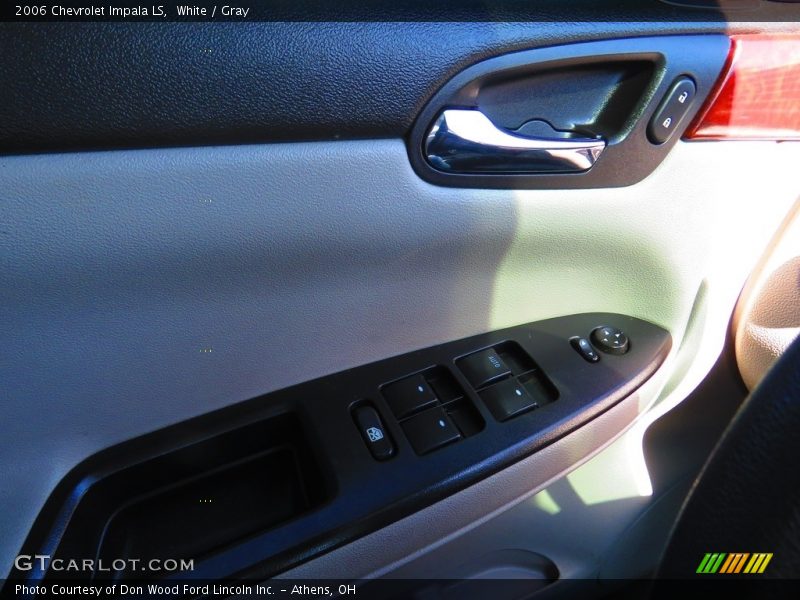 White / Gray 2006 Chevrolet Impala LS
