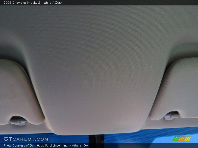 White / Gray 2006 Chevrolet Impala LS