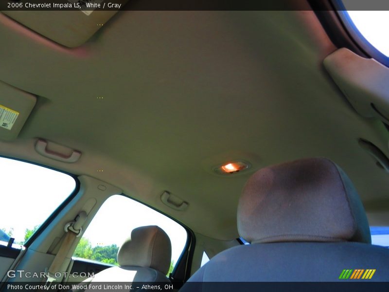 White / Gray 2006 Chevrolet Impala LS
