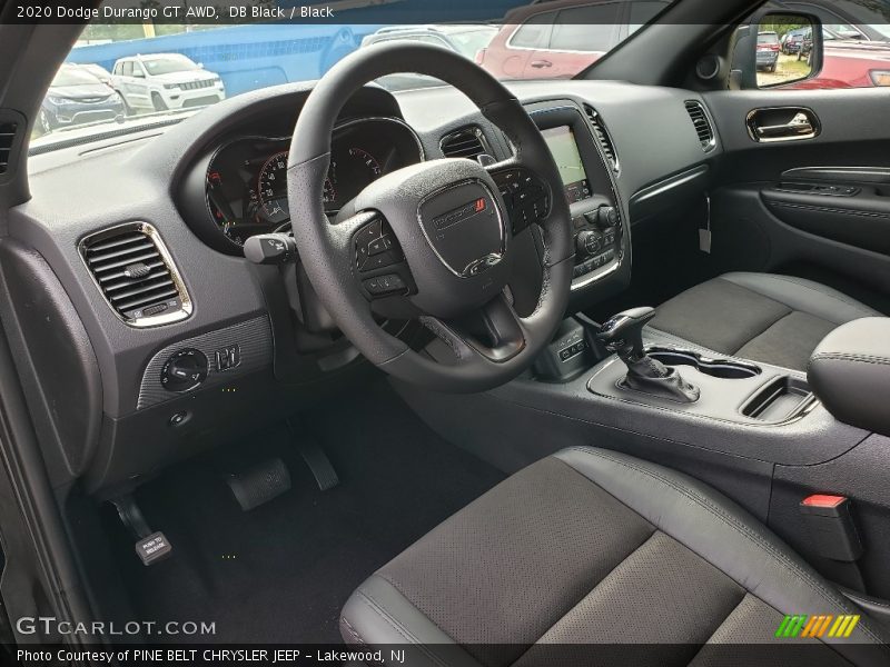  2020 Durango GT AWD Black Interior
