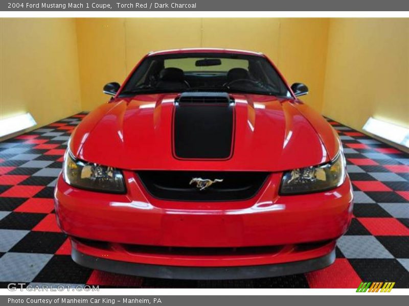 Torch Red / Dark Charcoal 2004 Ford Mustang Mach 1 Coupe