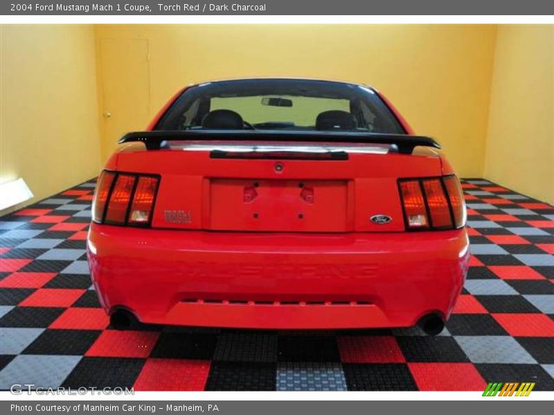 Torch Red / Dark Charcoal 2004 Ford Mustang Mach 1 Coupe