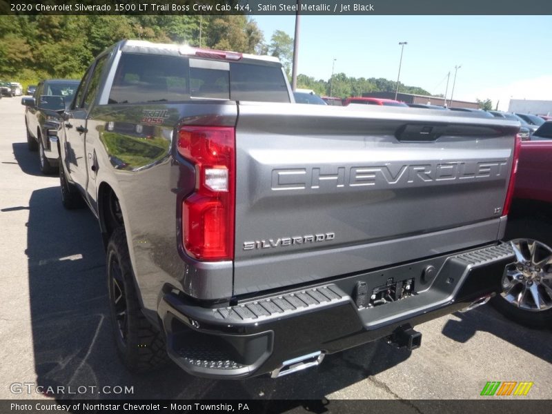 Satin Steel Metallic / Jet Black 2020 Chevrolet Silverado 1500 LT Trail Boss Crew Cab 4x4