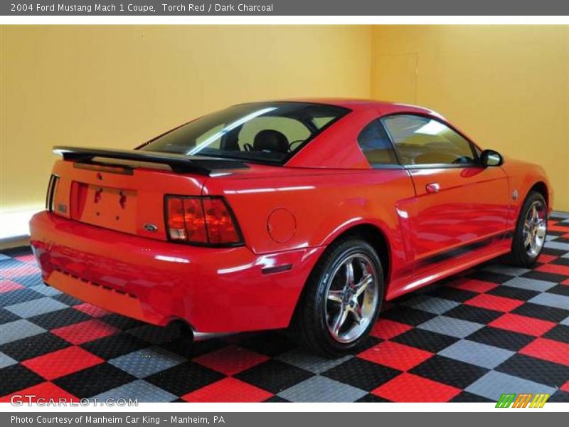 Torch Red / Dark Charcoal 2004 Ford Mustang Mach 1 Coupe