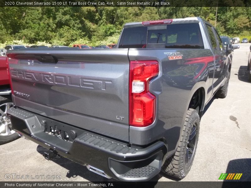 Satin Steel Metallic / Jet Black 2020 Chevrolet Silverado 1500 LT Trail Boss Crew Cab 4x4
